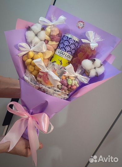 Съедобные букеты на 8 марта