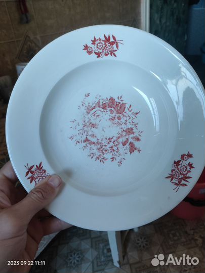 Тарелки зик конаково СССР
