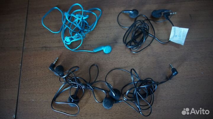 Проводные наушники для планшетов и телефонов 3 шт