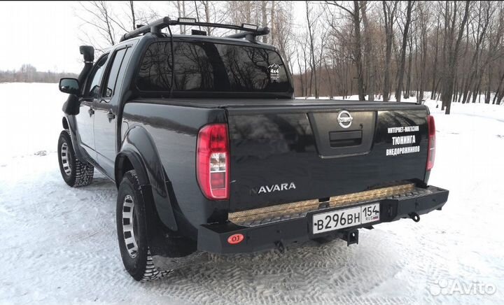 Бампер задний силовой Ниссан Навара д40 2010-15