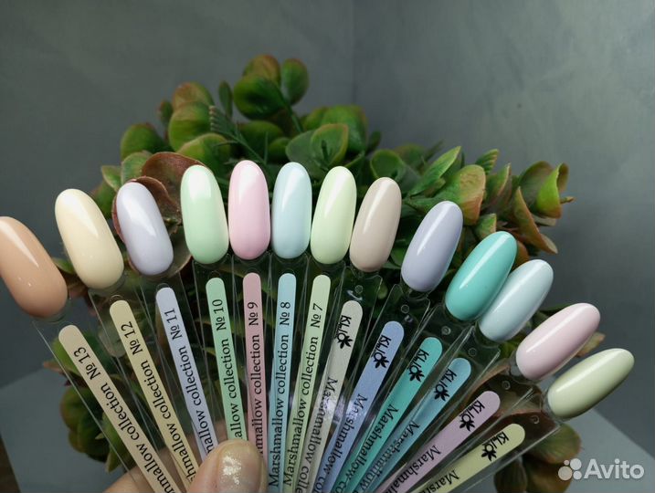 Гель-лаки Klio Marshmallow collection