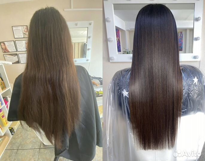 Кератиновое выпрямление, ботокс, нанопластика