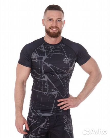 Рашгард мужской компресионный Barracuda
