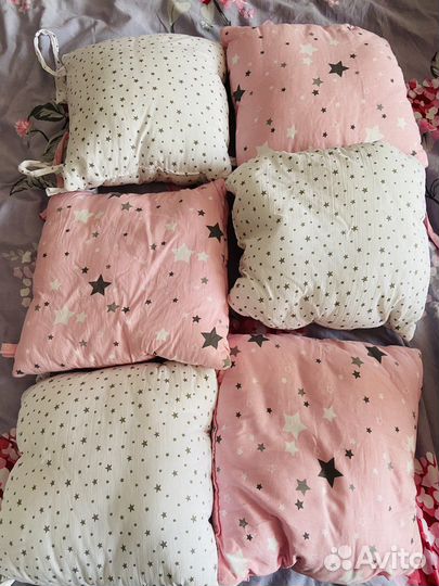 Бортики в кроватку