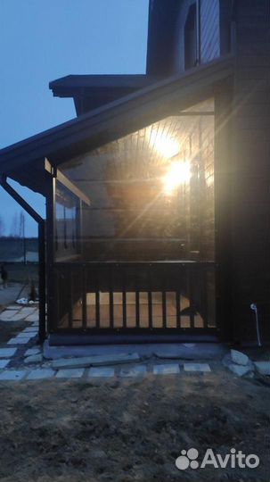 Мягкие окна / шторы для террас, беседок