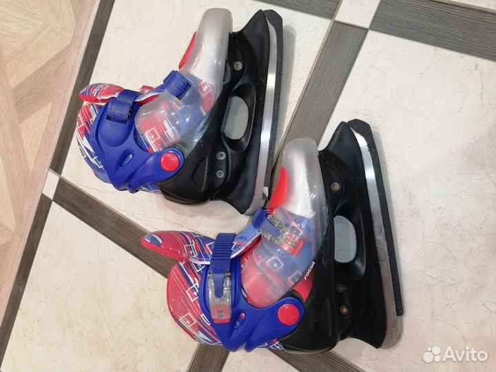 Коньки детские раздвижные