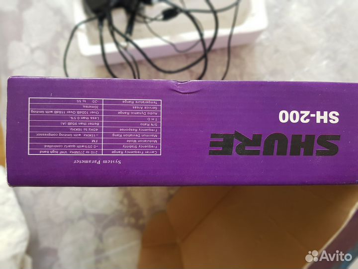 Радиомикрофон shure SH-200