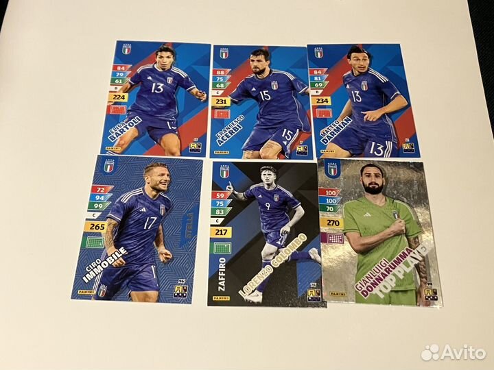 Коллекционные карточки Azurri Adrenalyn 2024