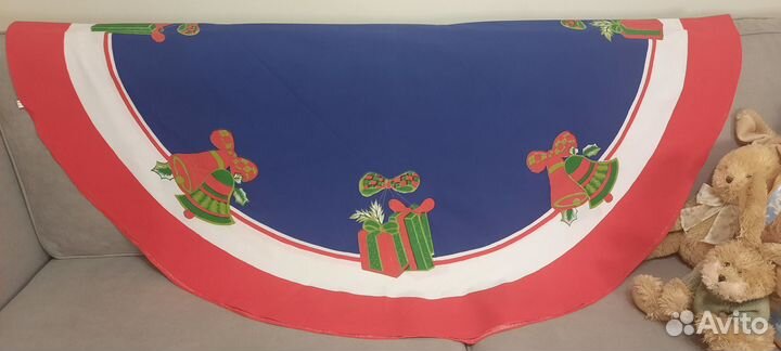 Разные скатерти на круглый стол