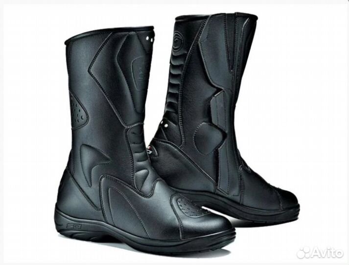 Мотоботы sidi tour rain Black