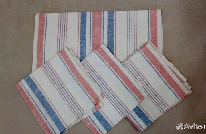 Полотенца новые льняные СССР отрезы
