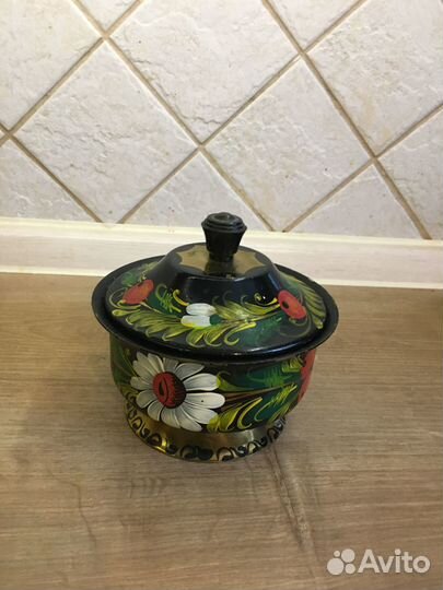 Самовар электрический расписной СССР