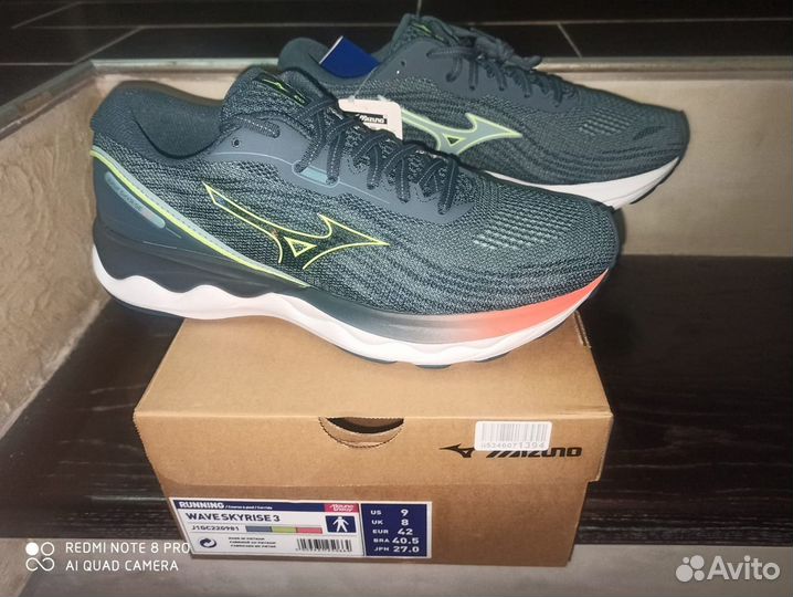 Кроссовки Mizuno Wave Skyrise 3 новые мужские