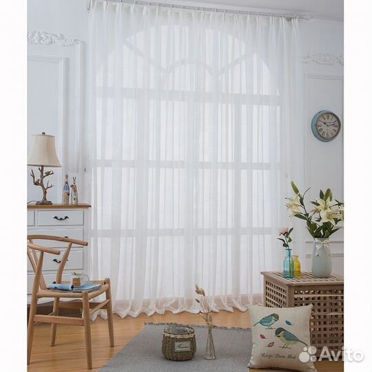 Тюль под лен