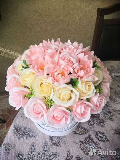 Букеты из пенных цветов