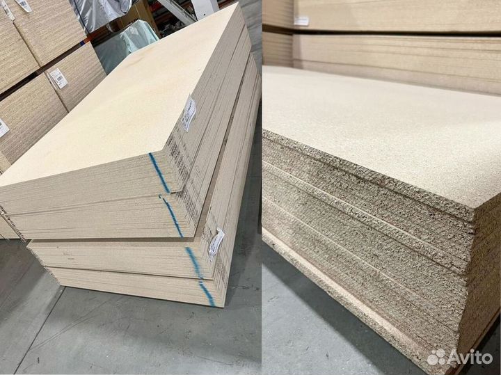 Дсп 16*1830*2500 мм сорт 1 нешлифованная