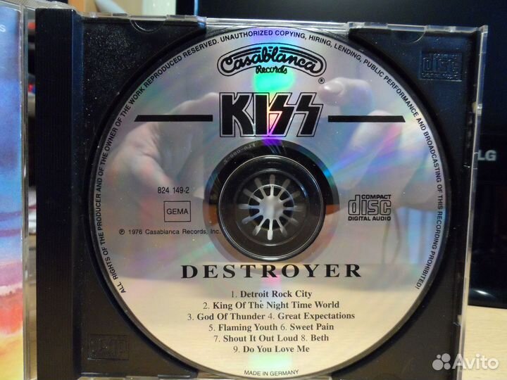 CD kiss - 1974,1976, 1979г