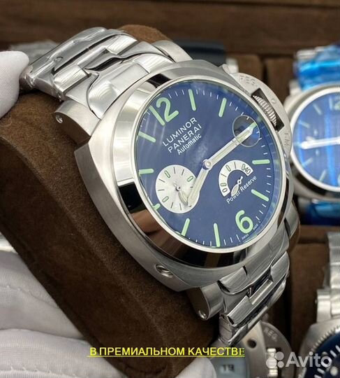 Брутальные мужские часы механика Panerai