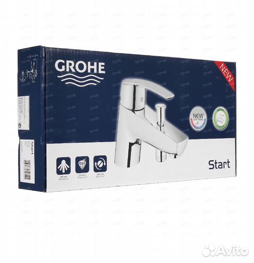 Смеситель для ванны Start 23229001 Grohe