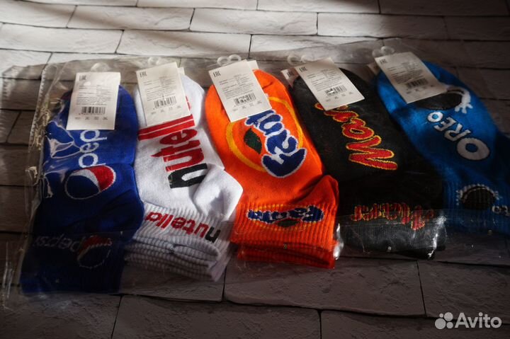 Носки с принтом