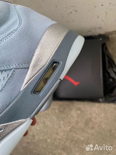 Nike air jordan 5 blue bird оригинал