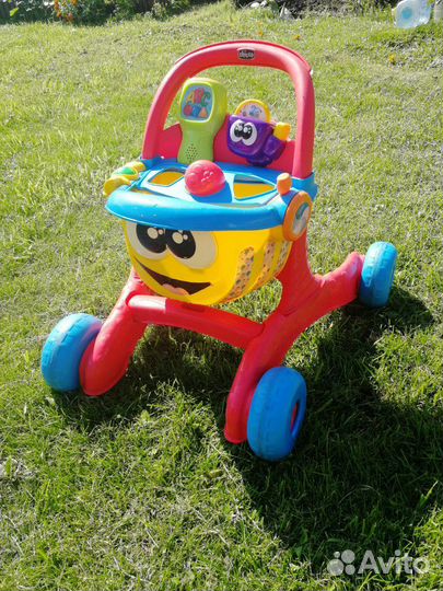 Каталка Chicco Говорящая тележка для покупок