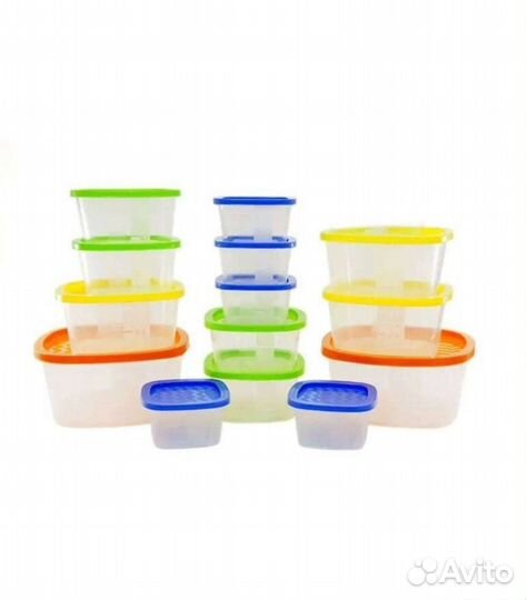 Контейнеры пищевые набор для свч и заморозки