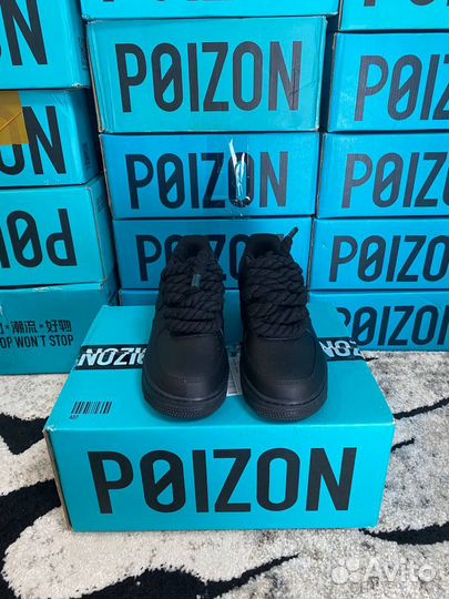 Nike Air Force 1 Оригинал Шнурки Канаты Черные