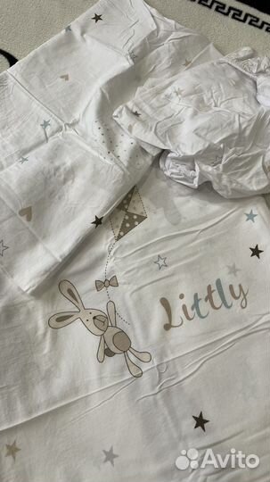 Комплект постельного белья в детскую кроватку