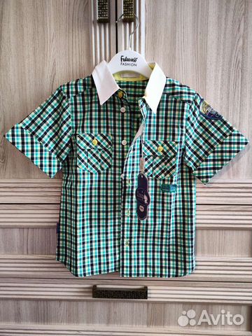 Рубашки для мальчика новые 116