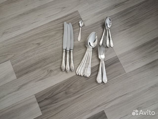 Набор столовых приборов зiш мнц (Мельхиор)