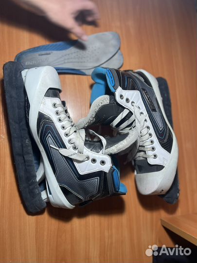 Коньки bauer reactor 9000 вратарские