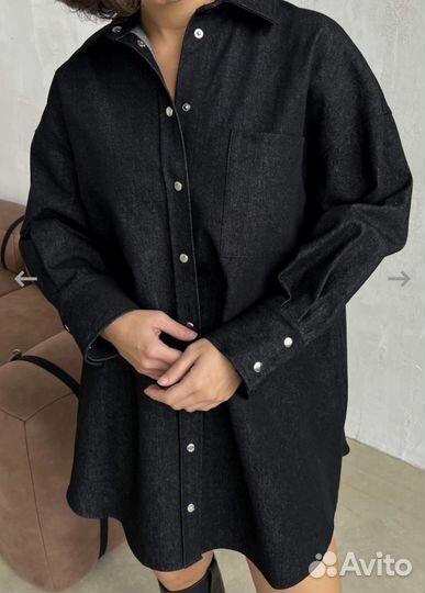 Платье рубашка новое