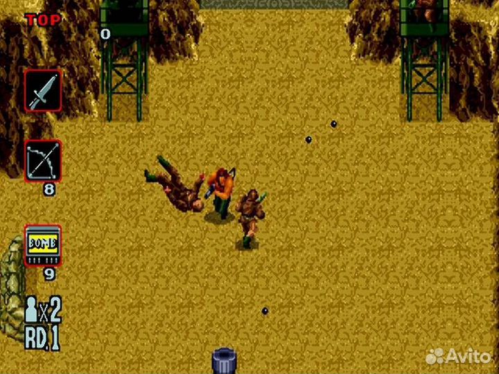 16 bit Приставка Rambo (8 игр)