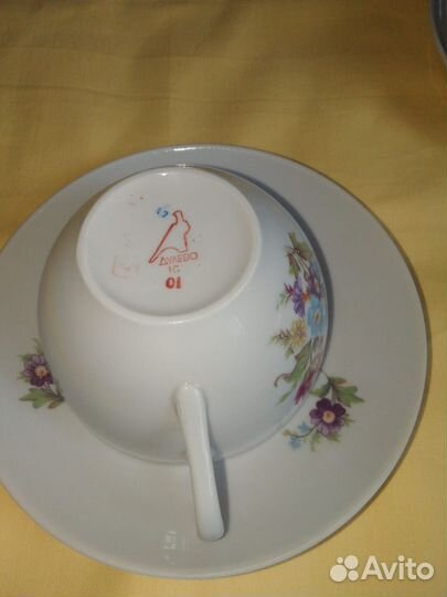 Чайный сервиз ссср.Дулево