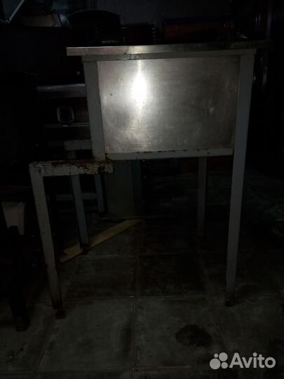 Ванна моечная из нержавейки бу