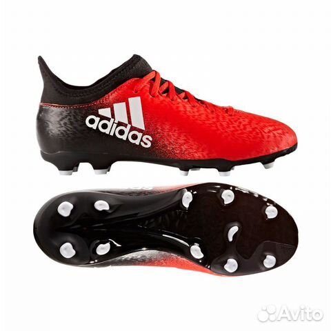 Бутсы adidas X 16.3 FG. Размер 41-41,5