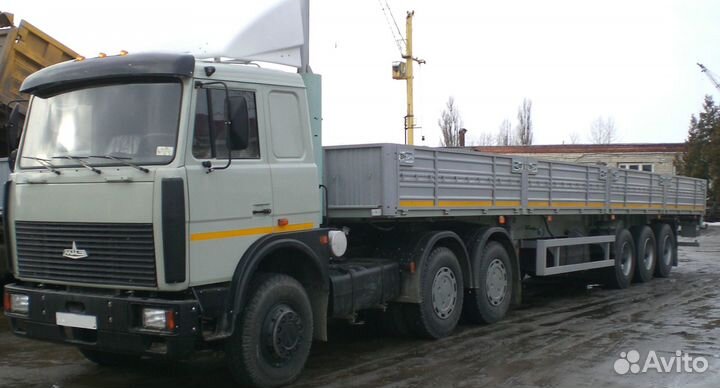 Услуги длинномера шаланды