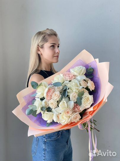 Букет французские розы