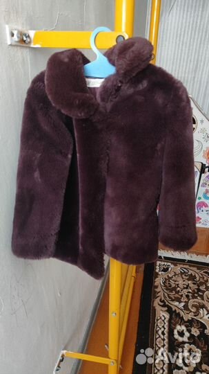 Шуба детская демисезонная 98