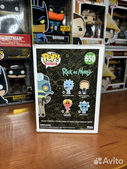 Funko pop Tony 650 (Rick and Morty) Gamestop excl