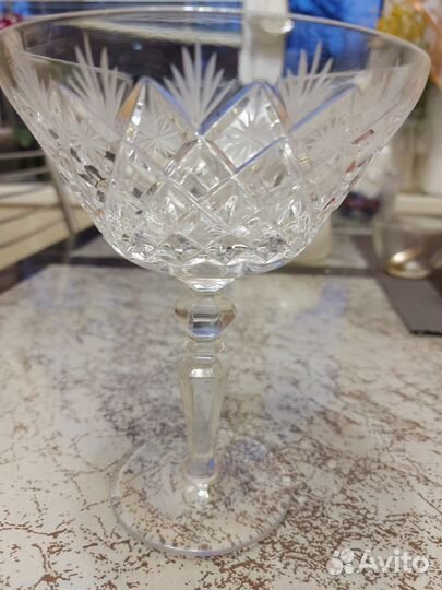 Хрустальные вазочки под варенье