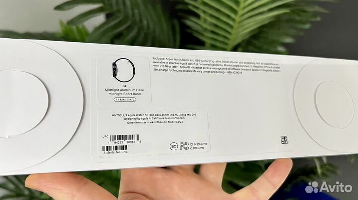 Apple Watch SE2 44mm черный