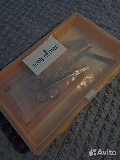 Хирургический набор с тренажером