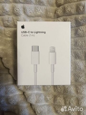 Кабель apple lightning usb c (1м)