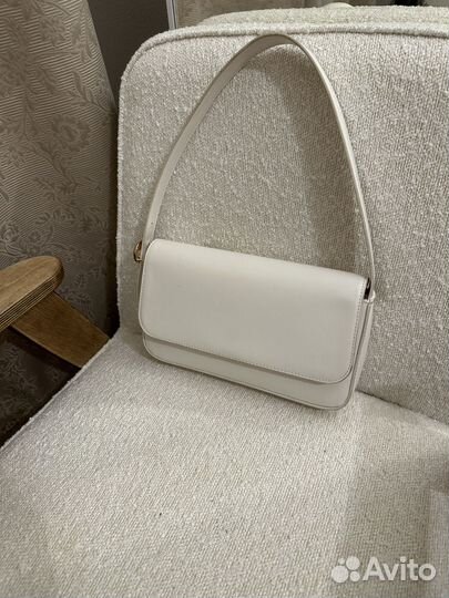 Сумка клатч белая