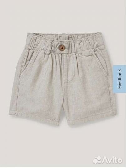 Новое C&A Комплект Рубашка+шорты 68/80/92/98