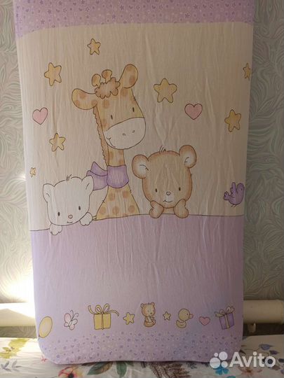 Матрас детский 120х60 с наматрасником