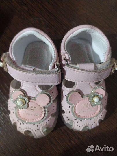 Сандали для девочки 19 размер