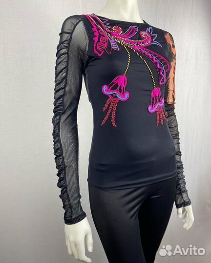 Лонгслив сетка, mesh top, yk2, barbi